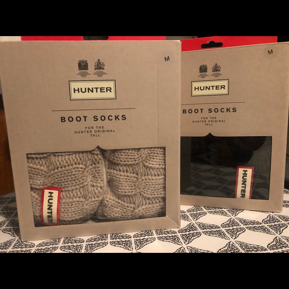 Cozy boot socks/liners to warm up your tall wellies!!